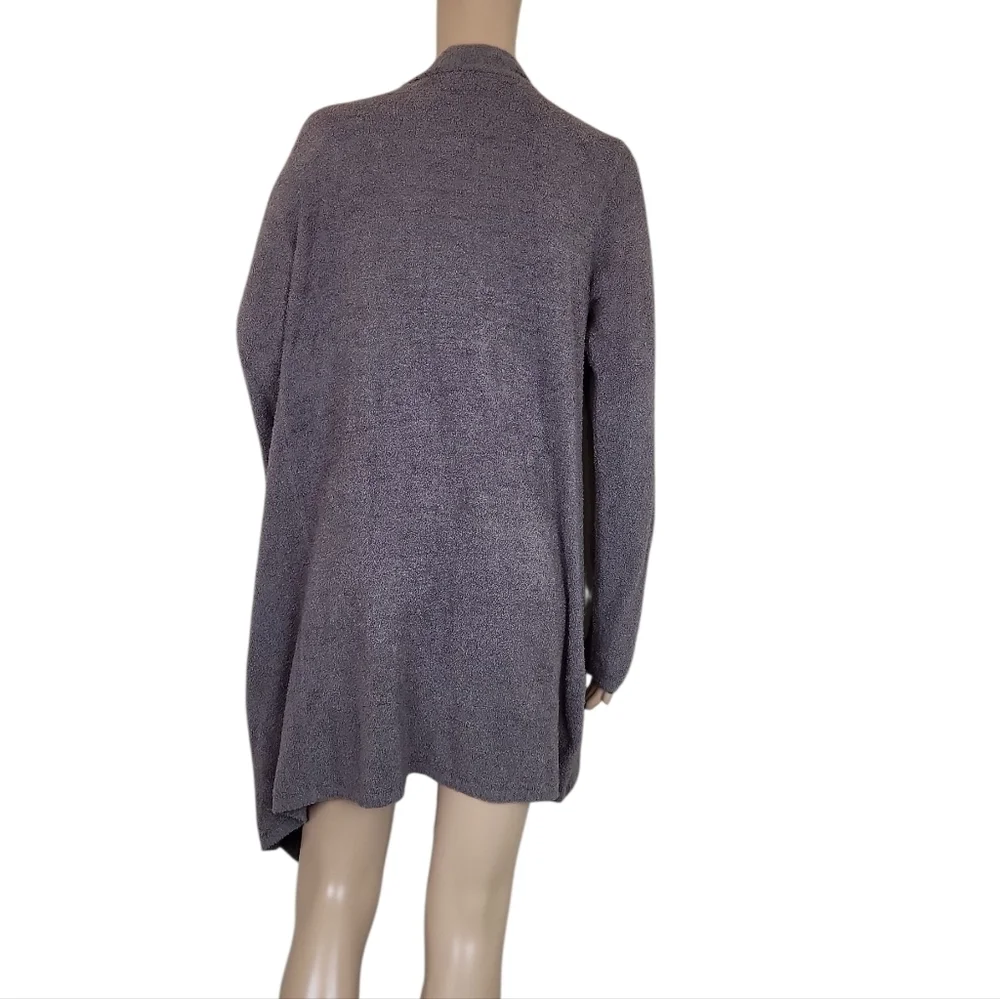 Barefoot Dreams CozyChic Lite Gray Island Wrap Size L/XL